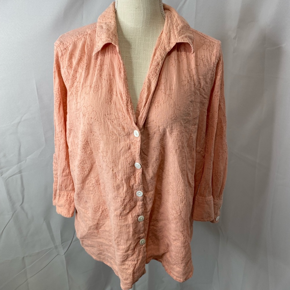 Vintage Caribbean joe button up 1x